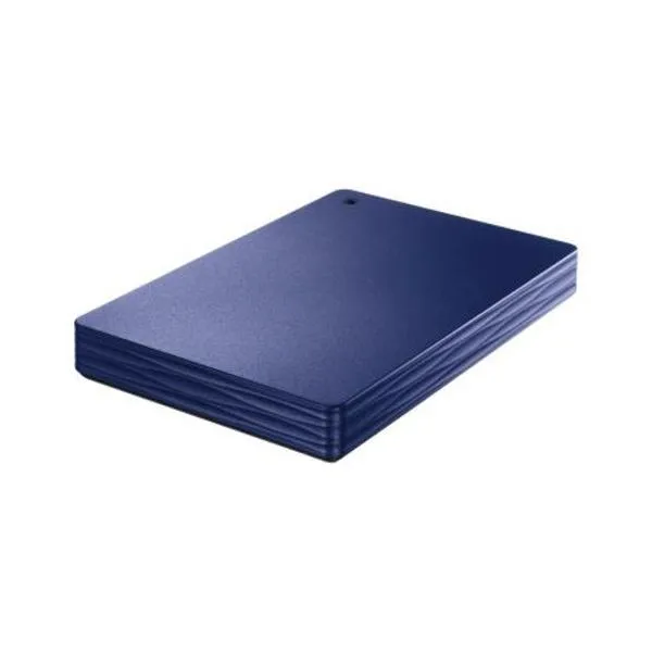 IODATA(アイ・オー・データ) HDPH-UTV2NV USB 5Gbps(USB 3.2 Gen1)対応 ポータブルハードディスク 2TB テレビ録画 ネイビー