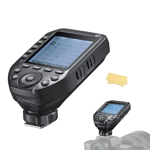 GODOX XproII-F 送信機 TTL 2.4G ワイヤレスシステム フラッシュトリガー 高速同期 HSS 1/8000s トランスミッタ 16グループ 32チャネル APP対応 操作簡単 Fuji用カメラ対応 適格請求書発行可