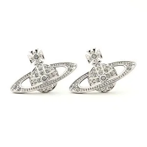 ヴィヴィアンウエストウッド ピアス レディース シルバー シンプル Vivienne Westwood オーブ MAYFAIR BAS RELIEF 62020033-02P116