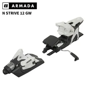 ARMADA アルマダ スキー ビンディング N STRIVE 12 GW WHITE（解放値 5.0-12.0）26-27モデル 【単品販売不可】