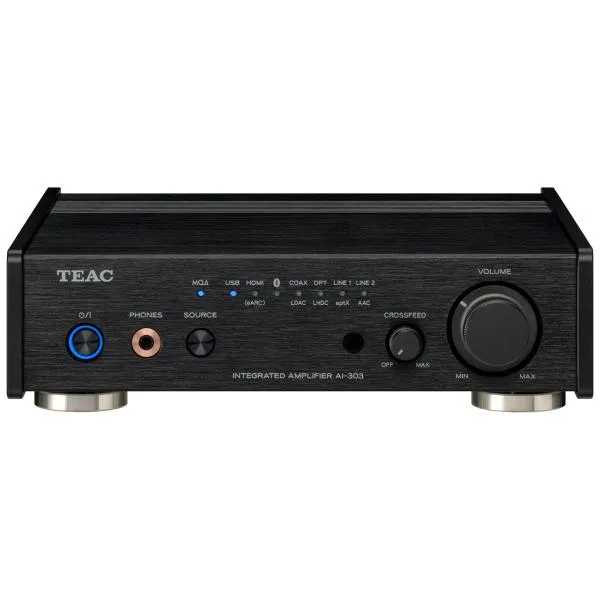 TEAC ティアック AI-303-B ブラック USB DAC/ステレオプリメインアンプ