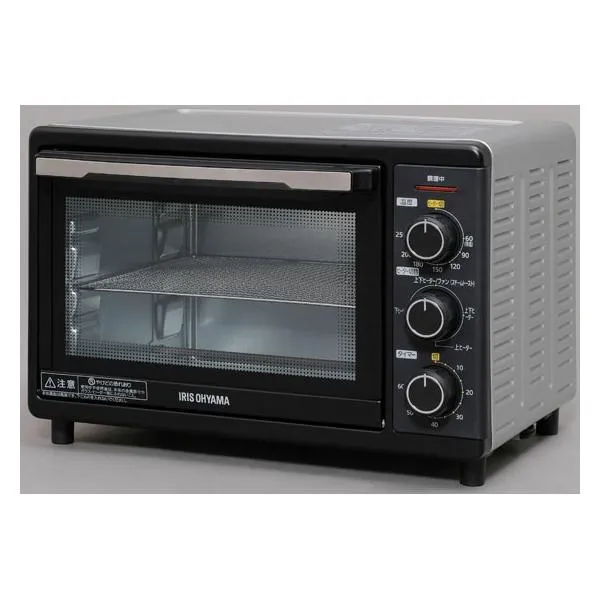 【お取り寄せ】アイリスオーヤマ コンベクションオーブン FVC-D15B-S オーブントースター トースター キッチン家電 調理家電