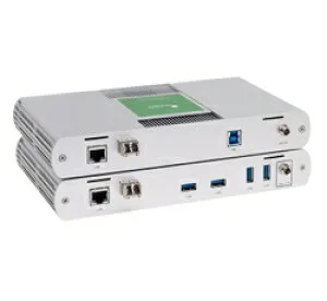 USB 3-2-1 Raven 3124：USB 3.1 Gen 1 (5Gbps) 延長器｜USB ：4ポート｜マルチモードファイバー7：200m｜LAN パススルー (100Mbps)