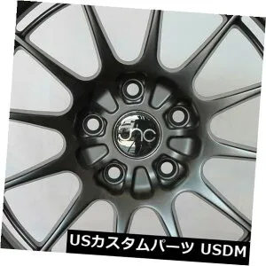 海外輸入ホイール 4-New 18 JNC 033 JNC033 Wheels 18x8.5 / 18x9.5 5x112 35/35 Matte Black Staggered 4-New 18 JNC 033 JNC033 Wheels 18x8.5/18x9.5 5x112 35/35 Matte Black Staggered 【並行輸入品】