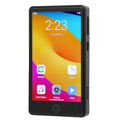 Acogedor 160GB MP3プレーヤーBluetoothとWiFi、Bluetooth 5.4音楽プレーヤーとビデオプレーヤー、4.0インチのタッチスクリーン、ポータブルHiFi MP3プレーヤー旅行やトレーニング用