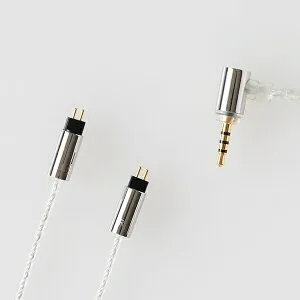 FINAL｜ファイナル イヤホン用シルバーコートケーブル 2Pin 1.2m 2.5mm C1062P12DZCLEH【rb_audio_cpn】