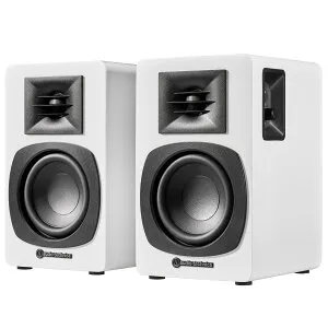 オーディオテクニカ Bluetooth対応 ワイヤレスアクティブスピーカー（ホワイト） audio-technica AT-SP3X-WH