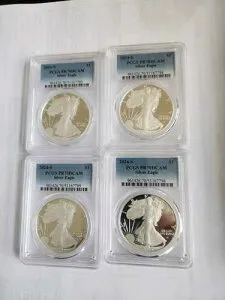 2024-S シルバーイーグル PCGS PR70DCAM 4枚セット