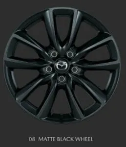 『CX-30』 純正 DMEP DM8P DMFP アルミホイール（18×7.0J）マットブラック本体のみ 1本より販売 ※ホイールナット、エアバルブは別売 パーツ マツダ純正部品 電球 照明 ライト オプション アクセサ