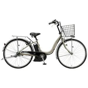 【エントリーで最大全額ポイント還元｜5/6まで】 ブリヂストン｜BRIDGESTONE 電動アシスト自転車 Assists アシスタU STD スタンダード E.XHクラシックベージュ A6SC25 [26インチ /3段変速]2025年モデル【