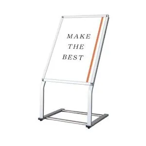 C型パネルスタンド A1縦 CPS-A1T【W644×D490×H1205mm ポスタースタンド 案内板 屋内用 常磐精工】