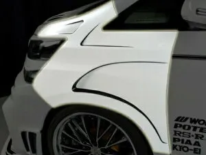 【M’s】 20系 ヴェルファイア Zグレード 前期 (2008.05-2011.11) ROWEN 純正交換タイプ フロントフェンダー 左右 ロェン ロウェン エアロ パーツ カスタム 外装 部品 改造 社外 ローウェン 20ヴェルフ