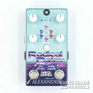 Alexander Pedals Radical Delay DX 新品 《ディレイ》[アレクサンダーペダルズ][ラディカルディレイ][Effector,エフェクター]