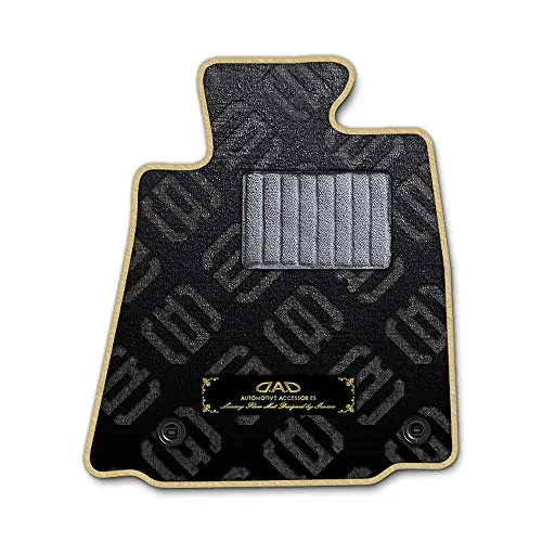 DAD ギャルソン D.A.D エグゼクティブ フロアマット TOYOTA (トヨタ) ALPHARD アルファード/VELLFIRE ヴェルファイア GGH20W/ANH20W GGH25W/ANH25W ラゲッジ込み 1台分 モノグラムデザインブラック
