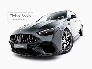 メルセデスベンツ Cクラス W206 S206 C63 AMG フロント リップ スポイラー V1/ benz スプリッター ディフューザー エアロ パーツ カスタム チューン
