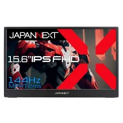 ゲーミング液晶ディスプレイ 15.6型/1920×1080/USB Type-C×2、miniHDMI×1/ブラック/スピーカー有/2年保証