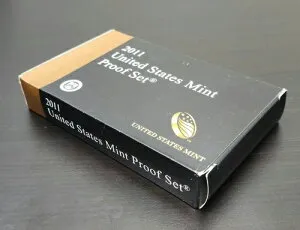 2011-S 米国造幣局プルーフセット オリジナル造幣局パッケージ & COA #1411