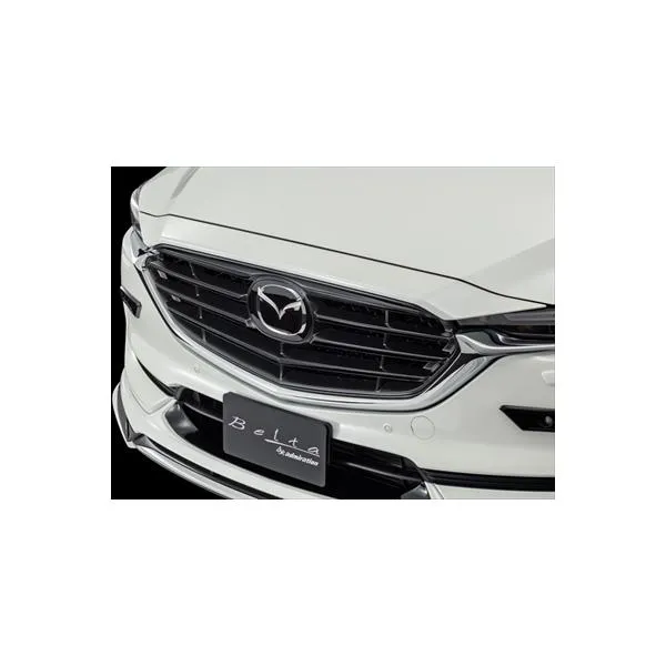 CX-5 KF系前期（2017/02-2021/10） Belta フロントフェイスグリルV1 塗装済 ソニックシルバーメタリック(45P)