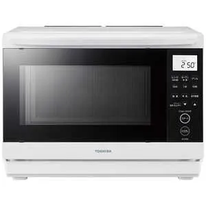 東芝 TOSHIBA スチームオーブンレンジ 26L フラット 石窯ドーム ワイド＆コンパクト ホワイト ER-D70B-W