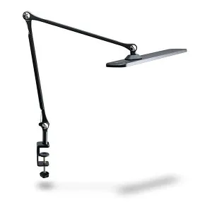 ジェントス DK-R190BK ブラック [高演色クランプ式デスクライト]