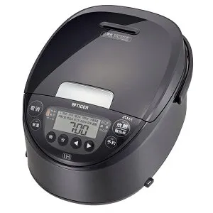タイガー JPWM100 IHジャー炊飯器 炊きたて モーブブラック JPW-M100KV 5.5合 IH
