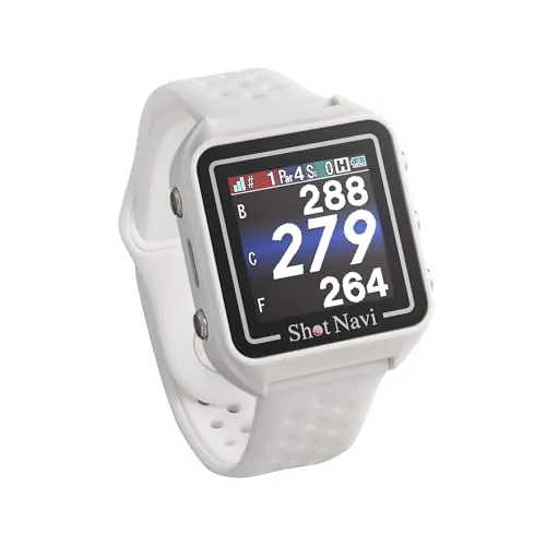 Shot Navi (ショットナビ) Beyond Lite Plus ホワイト マルチ測位 安心の日本製(国内ISO9001認定工場生産) ゴルフナビ GPSゴルフナビ ゴルフ距離計 競技モード GreenEye 高低差 オートメジャー スマホ連動 海外