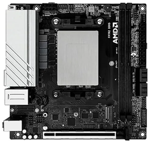 N17 NASマザーボード AMD Ryzen 9 6900HX 2xNVMe 4xSATA3.0 1x PCIEx8 2xDDR5 2x2.5G LAN 17x17 Gaming ITX メインボード HDMI*2 DP Mini ITX ソフトルーティ