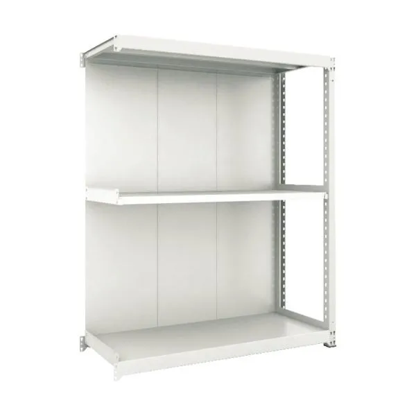 ■TRUSCO M3型棚 背板付 W1800XD471 3段 連結 M36653SB(7727143)[法人限定][直送元]