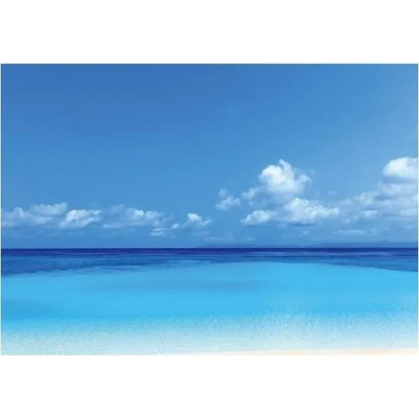サンゲツ デジタルプリント壁紙 リザーブ（HIGH GRAFICA）風景写真 波照間島 ニシ浜 #1 Sサイズ（2巾） W1800mm×H1250mm HZ-7009S