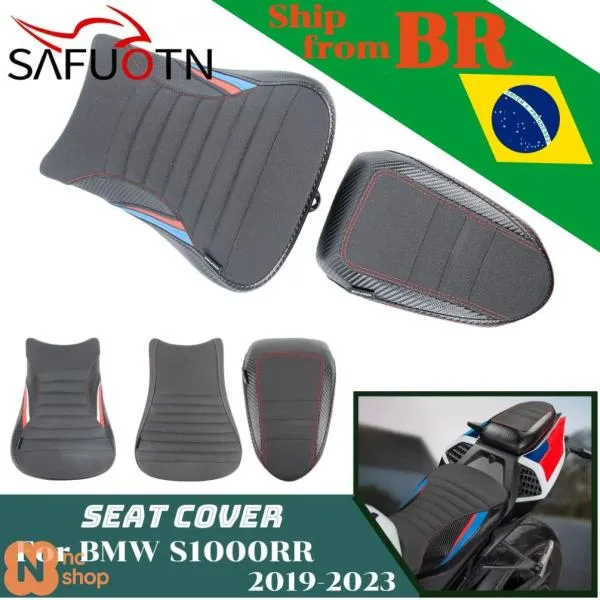【並行輸入品】 BMW S 1000RR 2019 2020 2021 2022 2023 S1000RR バイクリア助手席リアクッションカバーS1000RRフロントドライバーシート