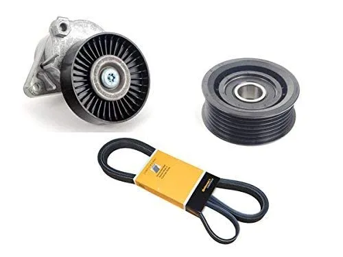 ベンツ車用 W220 W163 W639 ベルトテンショナー + ガイドプーリー + ファンベルト 3点セット S320 S350 ML320 ML350 ML430 ML55 V350 1122000970 0002020919 0139978792