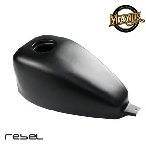 MAXNUS レブル250/500用マットブラック タンクカバー V2 ボバー カスタム 2017-2025 COVER FUEL OIL TANK MATTE BLACK V.2 FOR HONDA REBEL CMX 300&500 2017-2025