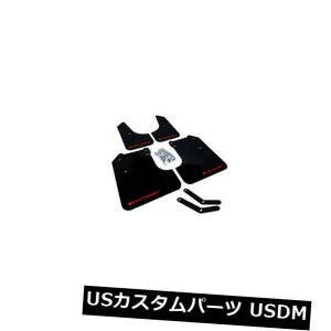 マッドガード 泥除け ラリーアーマーブラックマッドフラップ2008-2011スバルインプレッサ2.5i / WRX用レッドロゴ Rally Armor Black Mud Flaps w/ Red Logo for 2008-2011 Subaru Impreza 2.5i / WRX 【並行輸入品】