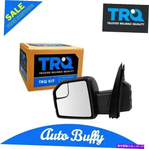 USミラー TRQミラーパワー加熱LEDターン信号テクスチャブラックドライバーサイドLHフォードのためのLH TRQ Mirror Power Heated LED Turn Signal Textured Black Driver Side LH for Ford【並行輸入品】