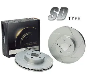 【エントリーでポイント10倍】DIXCEL BRAKE DISC ROTOR SD Type フロント用 ダイハツ エッセ L235S/L245S用 (SD3818017S)【ブレーキローター】【自動車パーツ】ディクセル ブレーキディスクローター SDタイ