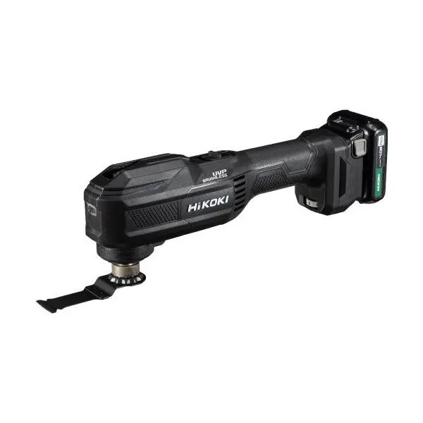 HiKOKI(ハイコーキ) CV12DB(LSB) 充電式マルチツール 10.8V ストロングブラック【バッテリー/充電器セット】