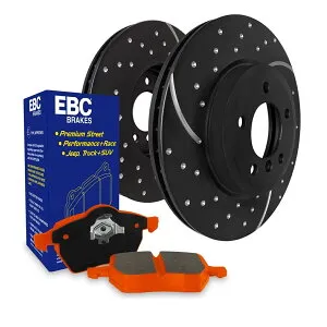 brake disc rotor EBCブレーキS8KF1048 S8 KITS ORANGESTUFFとGD ROTORS FITS 00-07 SECOIA TUNDRA EBC Brakes S8KF1048 S8 Kits Orangestuff and GD Rotors Fits 00-07 Sequoia Tundra【並行輸入品】