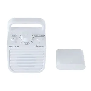 東芝 テレビ用ワイヤレススピーカー AX-WST10(W) TOSHIBA AUREX