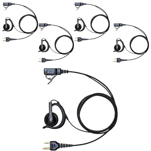 BLUE CENTURY ブルーセンチュリー 国内メーカー 特定小電力 トランシーバー ICOM/アイコム/ALINCO/アルインコ MOTOROLA/モトローラ/STANDARD スタンダード 対応互換 イヤホンマイク (オープンイヤー型【I025】,