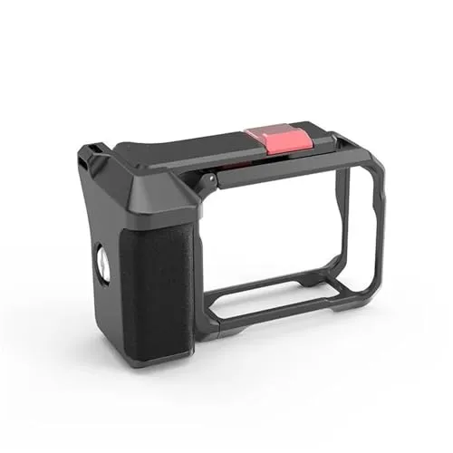 互換性がありますInsta360 Ace Pro/Ace Pro 2 対応 - メタルストリートフォトグリップキット、エルゴノミックハンドル、コールドシュー拡張