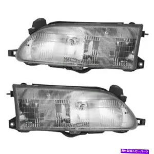 USヘッドライト P.フィットCorolla 1993 1993 1994 1996 1997ヘッドライト右＆左ペアセット P. FITS FOR COROLLA 1993 1994 1995 1996 1997 HEADLIGHTS RIGHT & LEFT PAIR SET【並行輸入品】
