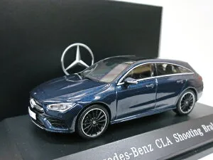 Mercedes Benz 特注 1/43 メルセデスベンツ CLA シューティングブレーク（ブルー) 2019 X118