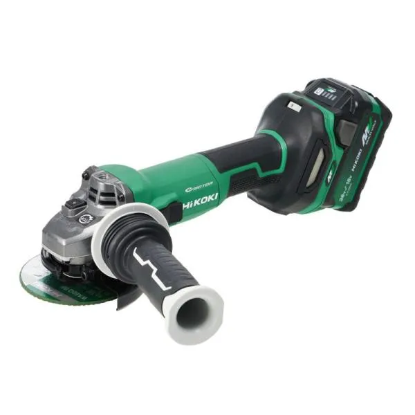 ハイコーキ（旧：日立工機） G3610DC(2XPZ) 100コードレスディスクグラインダ(ブレーキ付) マルチボルト(36V) 2.5Ah セット品(本体・BSL36A18X×2個・充電器)