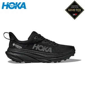 HOKA ONE ONE ホカ オネオネ M CHALLENGER ATR 7 GTX 1134501F BLACK メンズ チャレンジャー7 ゴアテックス GORE-TEX 防水透湿 幅D トレイルランニングシューズ トレラン ハイキング トレッキング 登山 スニー
