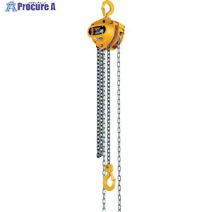 KITO チェーンブロック キトーマイティM3形 定格荷重3.2t 標準揚程3m CB030 1台 ▼221-1564 ※車上渡し