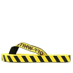 Off-White オフホワイト メンズ スニーカー 【Off-White Industrial Flip Flops 'Logo Tape - Yellow' OMIC002R21MAT0021810】 サイズ US_8(26.0cm)