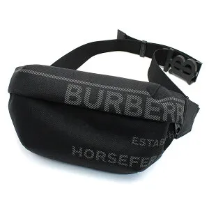 バーバリー BURBERRY バッグ ボディバッグ メッセンジャー ワンショルダー 8058482 A1189 Marsupi BLACK Uomo メンズ レディース ブラック