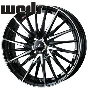 Weds LEONIS FR 16インチ 6.0J PCD:100 穴数:4 inset:42 パールブラック/ミラーカット (PBMC) ウェッズ レオニス [ホイール4本セット]