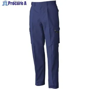 桑和 4448 ワンタックカーゴパンツ ネイビー 91 4448-1-91 1着 ■▼531-5368 【送料都度見積】