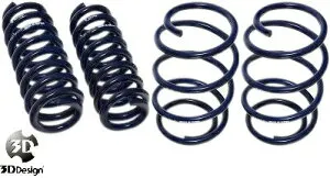 【M’s】 G21 BMW 320i ツーリング M SPORT 用 (2019y-) 3D Design ローダウンスプリング 1台分 3Dデザイン 3Ddesign ダウンサス 足回り ビーエムダブリュ 3シリーズ ワゴン Mスポーツ セット カスタム ドレス